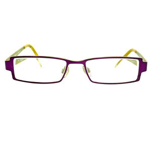 Kliik 406 Col.463 Eyeglasses Green Full Rim Rectangular Frames 49-16-135 H19985